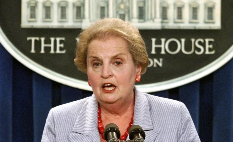 Figura de la diplomacia:  Murió Madeleine Albright, la primera secretaria de Estado mujer de Estados Unidos