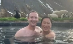 Metaverso:  Las fotos de las vacaciones de Mark Zuckerberg en Islandia y su irónica respuesta a una broma del gobierno