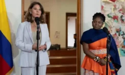 Elecciones históricas.  Viral: el video de cinco segundos de las dos vicepresidentas que sacudió Colombia