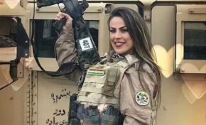 Personaje:  Thalita Do Valle, la modelo y francotiradora brasileña que murió en un bombardeo de Rusia