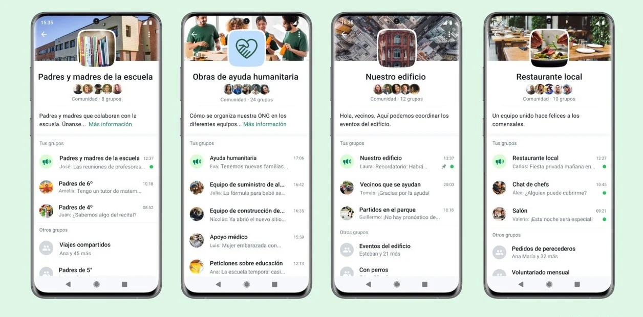Las Comunidades de WhatsApp ya están disponibles para algunos usuarios: así son los «nuevos grupos»