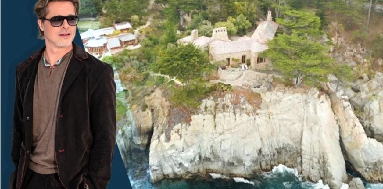 Brad Pitt abrió la billetera: compró una histórica casa por U$S 40 millones