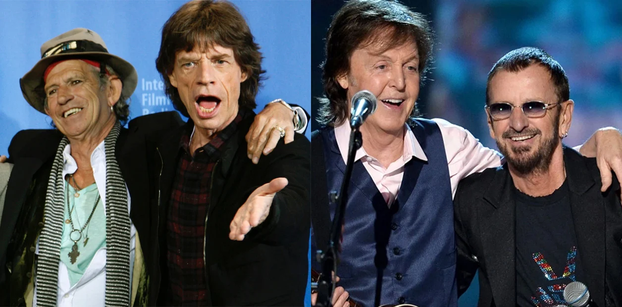 Los Rolling Stones grabarán con Paul McCartney y Ringo Star