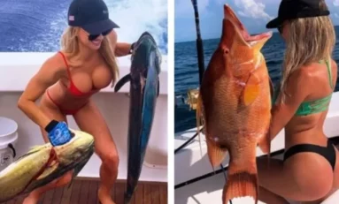 La pescadora que revoluciona Instagram: "me gustan los peces grandes"