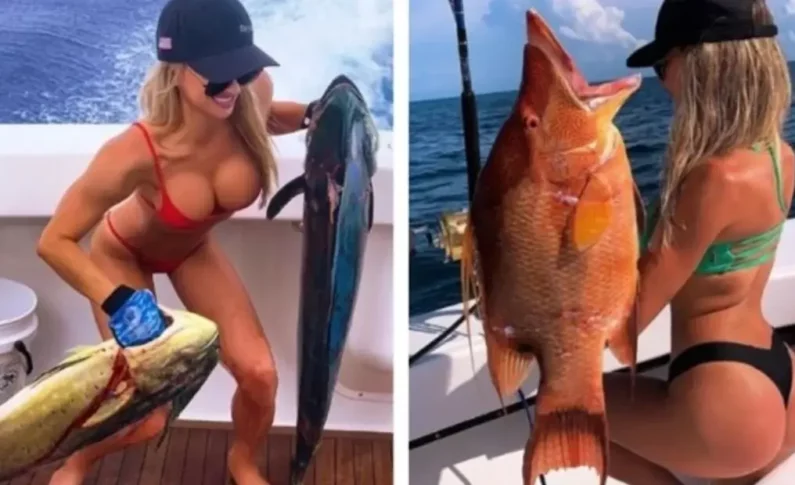 La pescadora que revoluciona Instagram: "me gustan los peces grandes"
