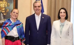 Primera dama de México realiza visita oficial a RD y se reúne con Luis Abinader y Raquel Arbaje
