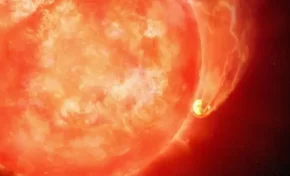 ¿Así será el fin del mundo?: captan por primera vez el momento en que una estrella devora un planeta