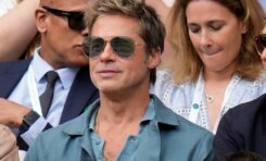 Las fotos de Brad Pitt en la final de Wimbledon que impactan en redes: "¿Rejuveneció?"