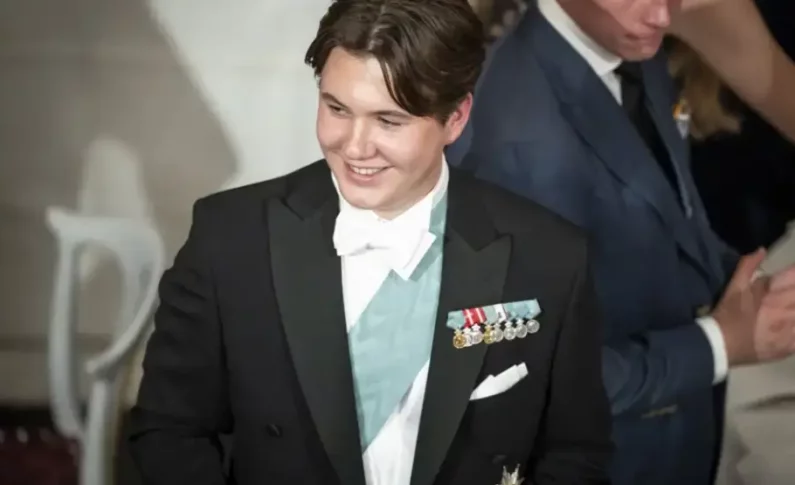 Con cuatro futuras reinas europeas, el príncipe Christian de Dinamarca celebró su mayoría de edad